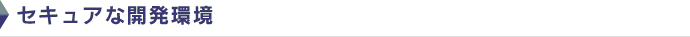 セキュアな開発環境